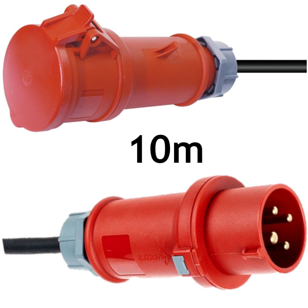 Motorenkabel 10m schwarz