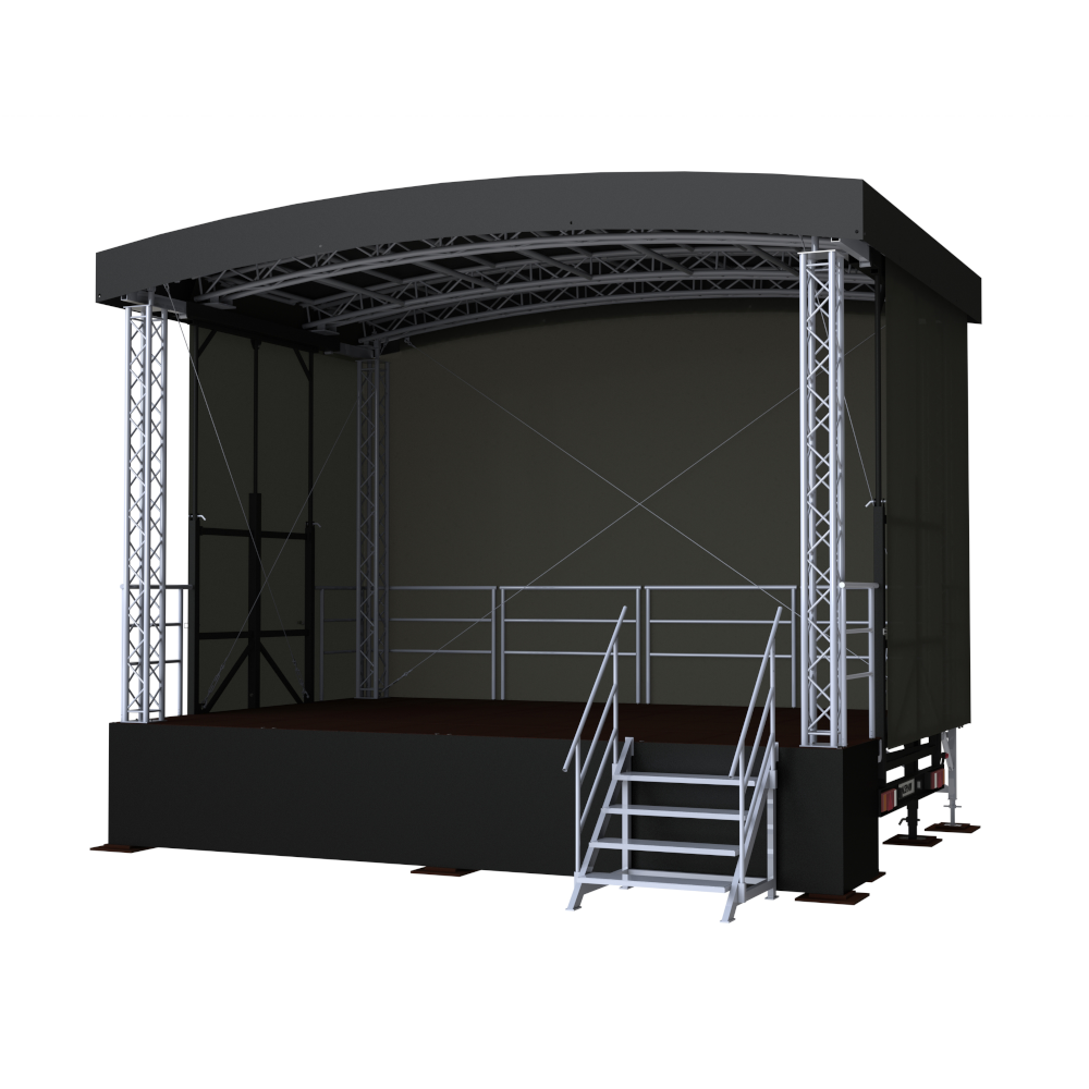 Mobile Bühne 6x4m S24