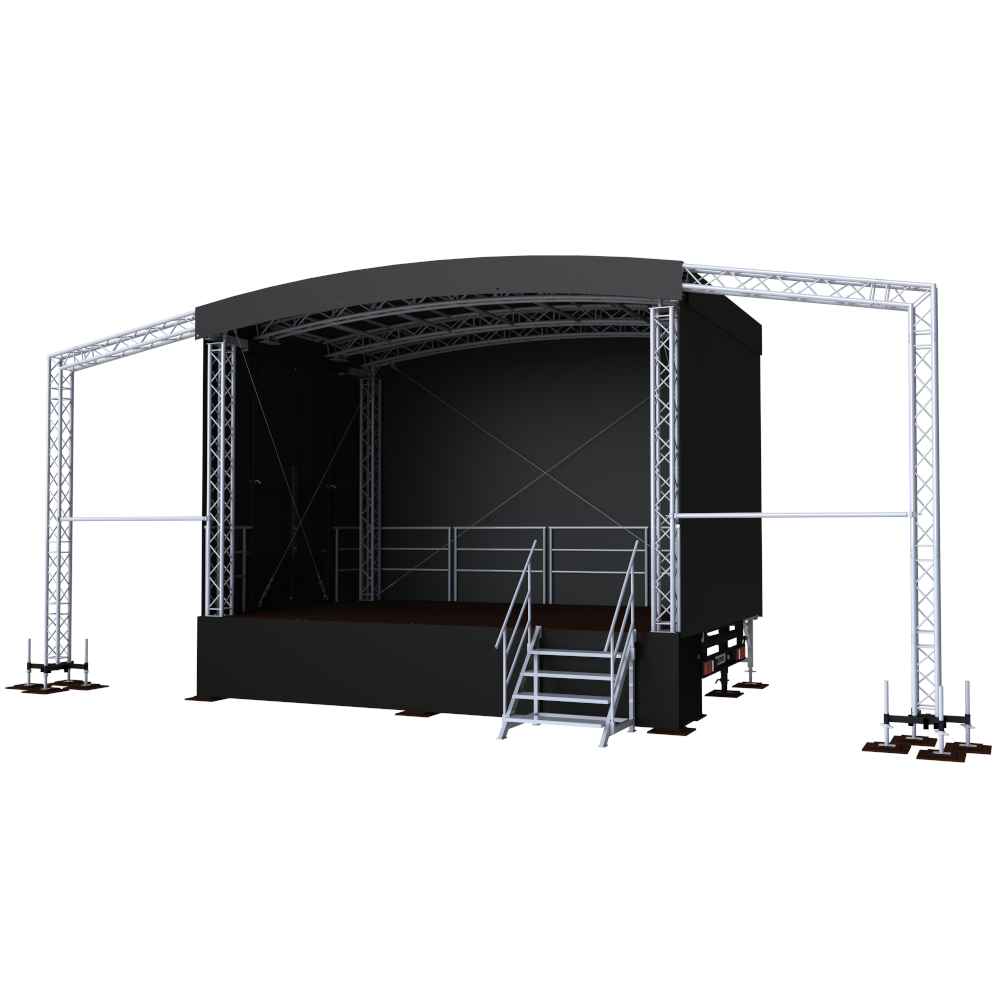 Mobile Bühne 6x4m S24 – Bild 2